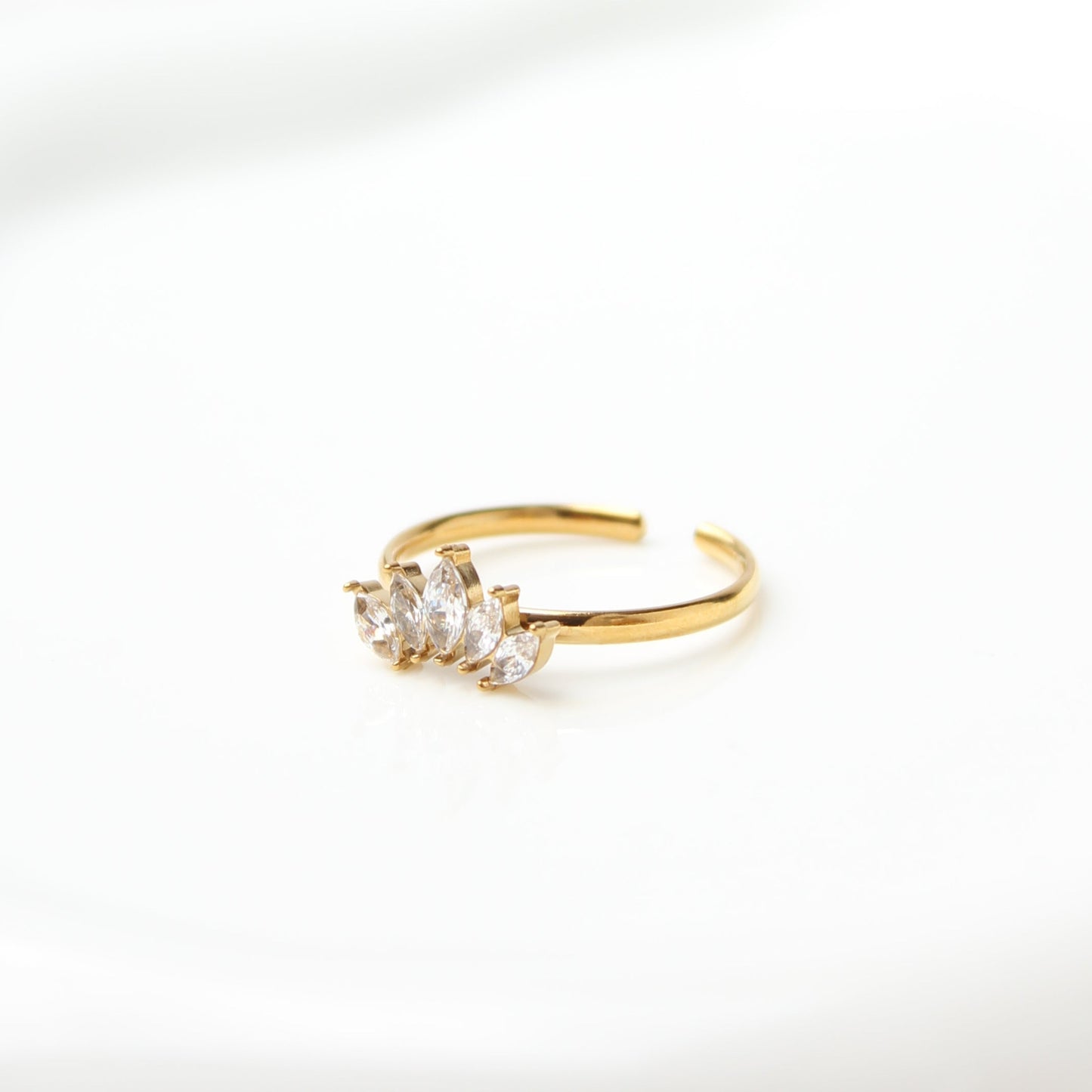 Liguria [Gold] - Edelstahl - 18 Karat Vergoldung