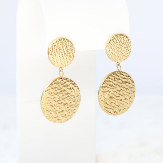 Foglia [Gold] - Edelstahl - 18 Karat Vergoldung