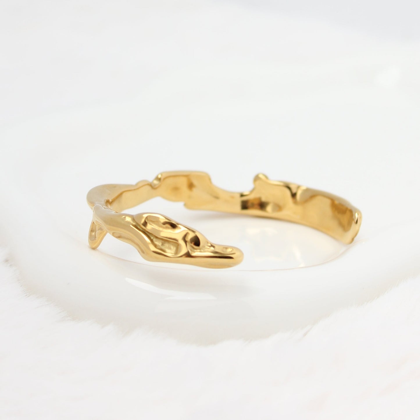 Furchetta [Gold] - Edelstahl - 18 Karat Vergoldung